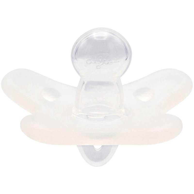 Canpol babies 100% Silicone Soother 0-6m Symmetrical биберон White 1 бр. на ниска цена