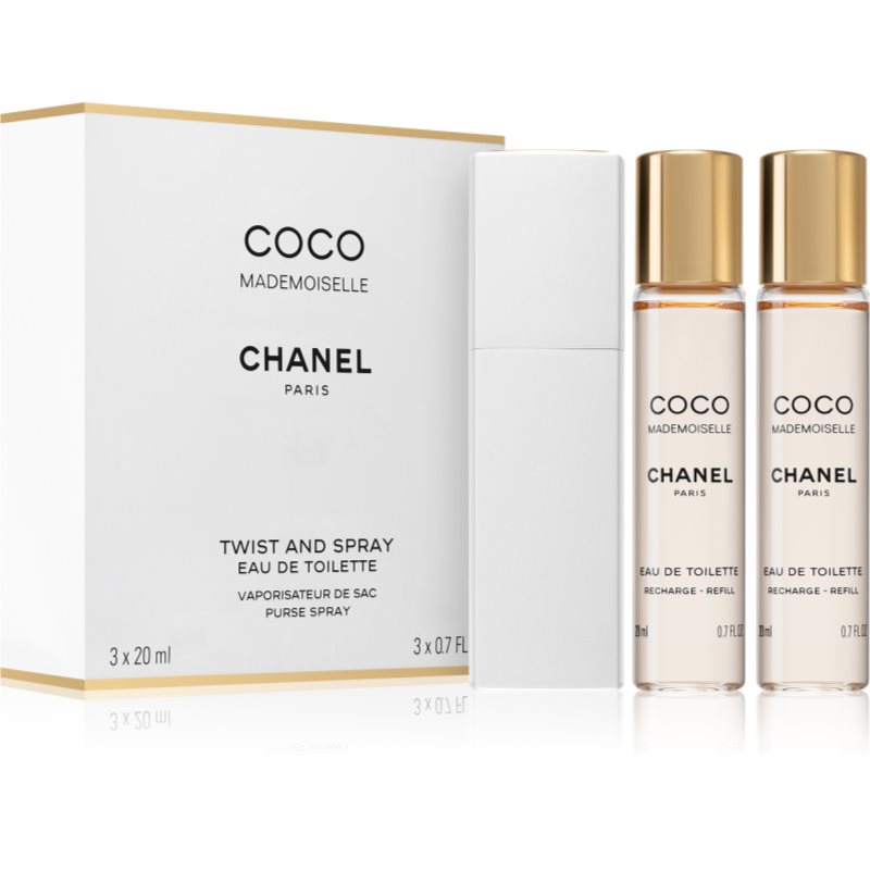 Chanel Coco Mademoiselle тоалетна вода за жени 3x20 мл.