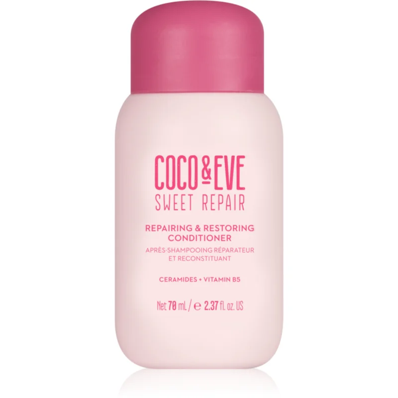 Coco & Eve Sweet Repair Repairing & Restoring Conditioner интензивен възстановяващ балсам за увредена и боядисана коса 70 мл. на ниска цена