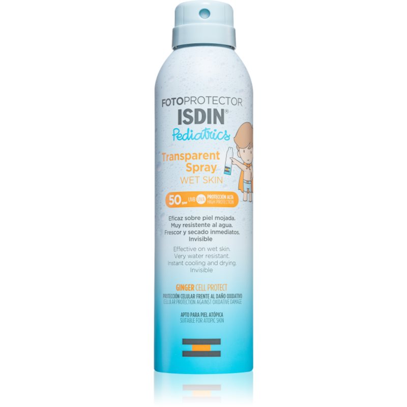 ISDIN Pediatrics Transparent Spray крем за тен за деца SPF 50 250 мл.