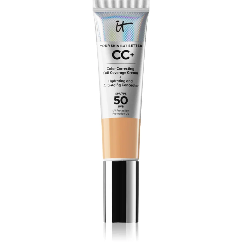 IT Cosmetics Your Skin But Better CC+ фон дьо тен SPF 50+ за жени Medium Tan 32 мл.