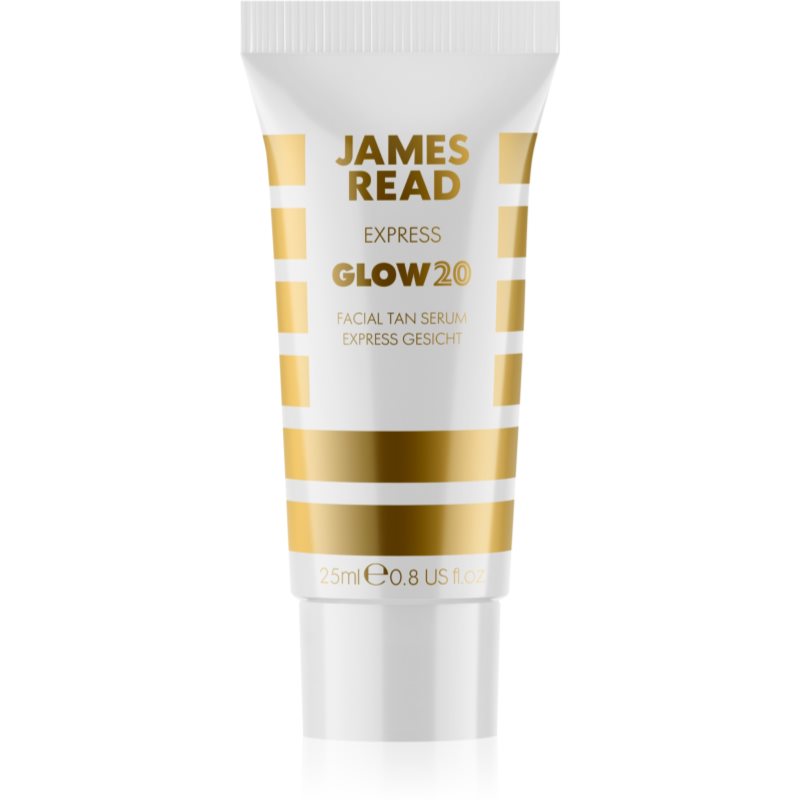 James Read GLOW20 Facial Tanning Serum серум за лице за изкуствен тен 25 мл.