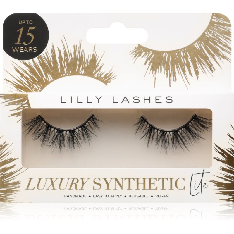 Lilly Lashes Luxury Synthetic Lite изкуствени мигли тип Exclusive 1 чифт