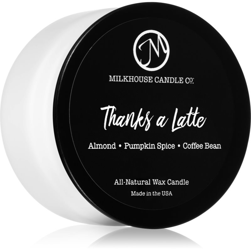 Milkhouse Candle Co. Creamery Thanks A Latte ароматна свещ Sampler Tin 42 гр.