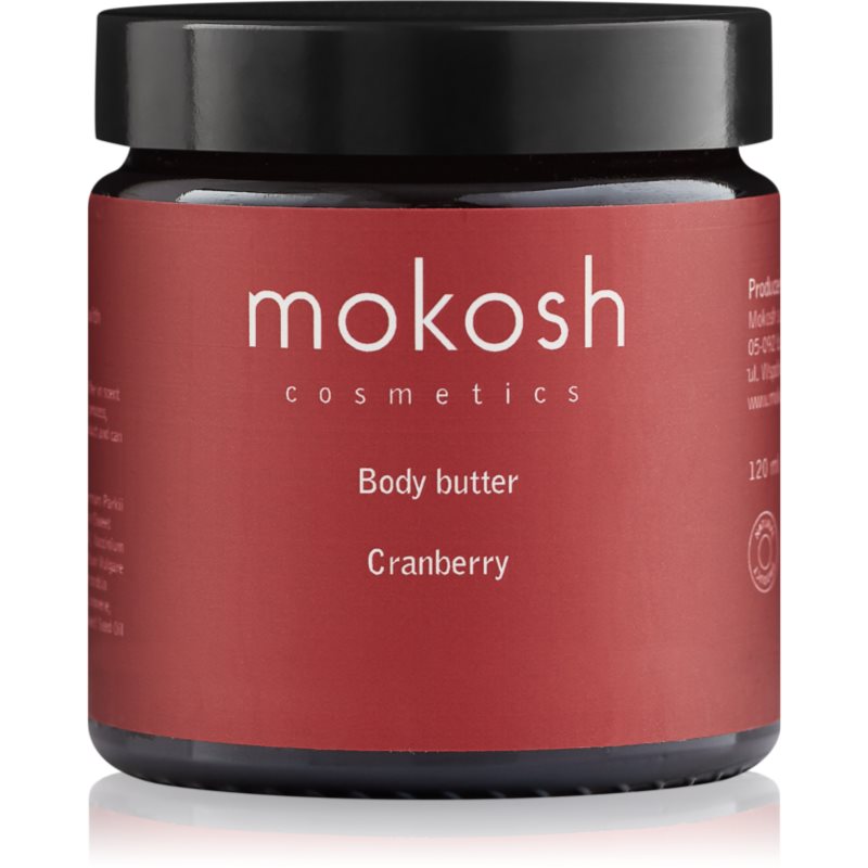 Mokosh Cranberry подхранващо масло за тяло 120 мл.