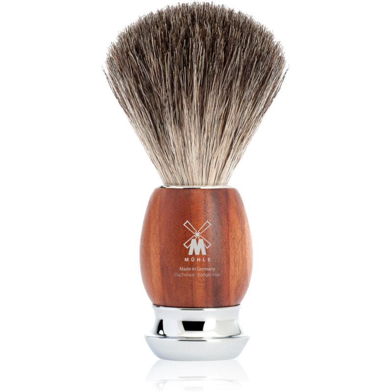 Mühle VIVO Plum Treewood четка за бръснене с косми от язовец 1 бр.