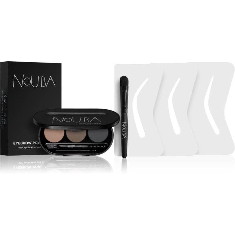 Nouba Eyebrow Powder Kit подаръчен комплект за вежди