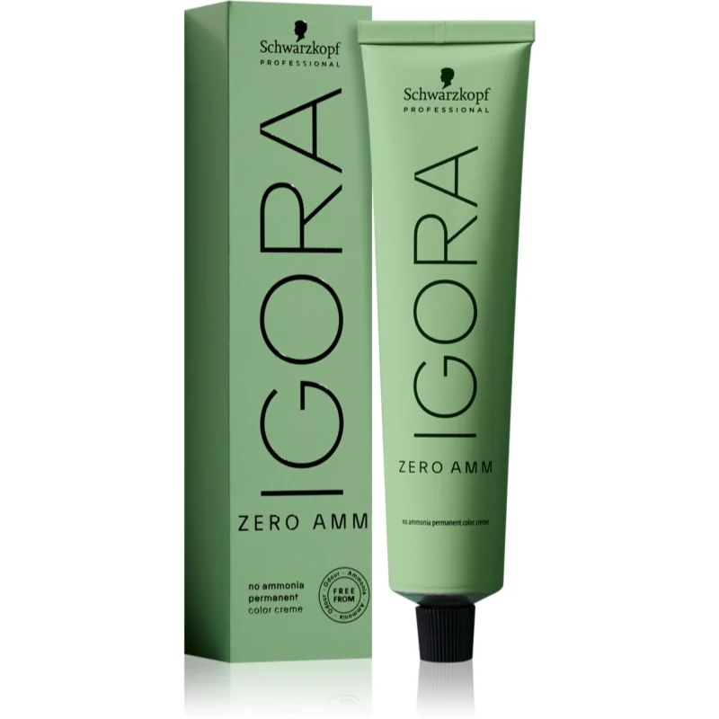 Schwarzkopf Professional IGORA ZERO AMM перманентната боя за коса без амоняк цвят 4-0 60 мл. на ниска цена