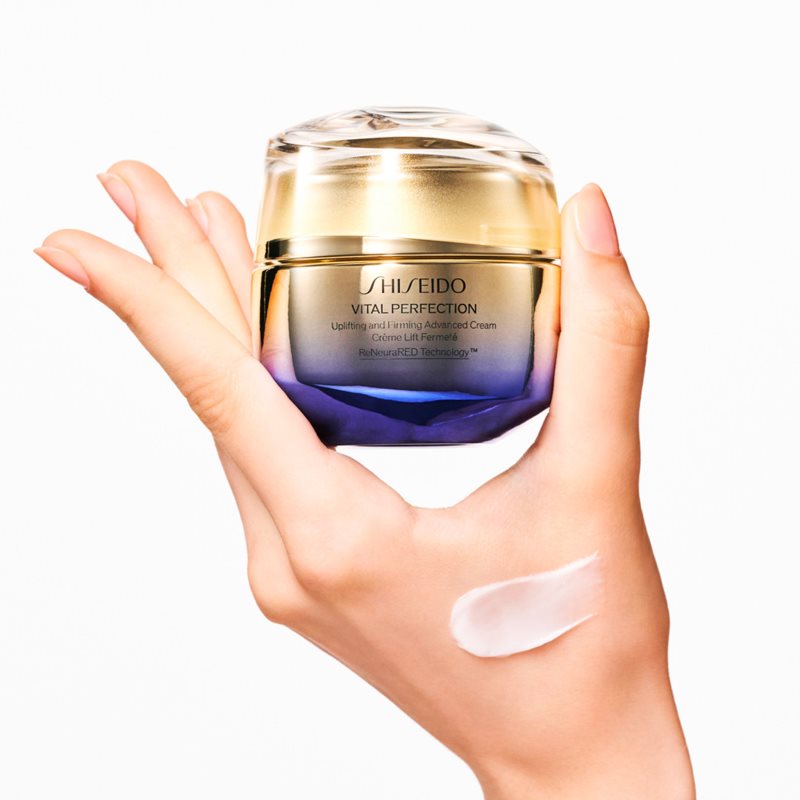 Shiseido Vital Perfection Uplifting and Firming Advanced Cream интензивно стягащ дневен и нощен крем 50 мл. на ниска цена