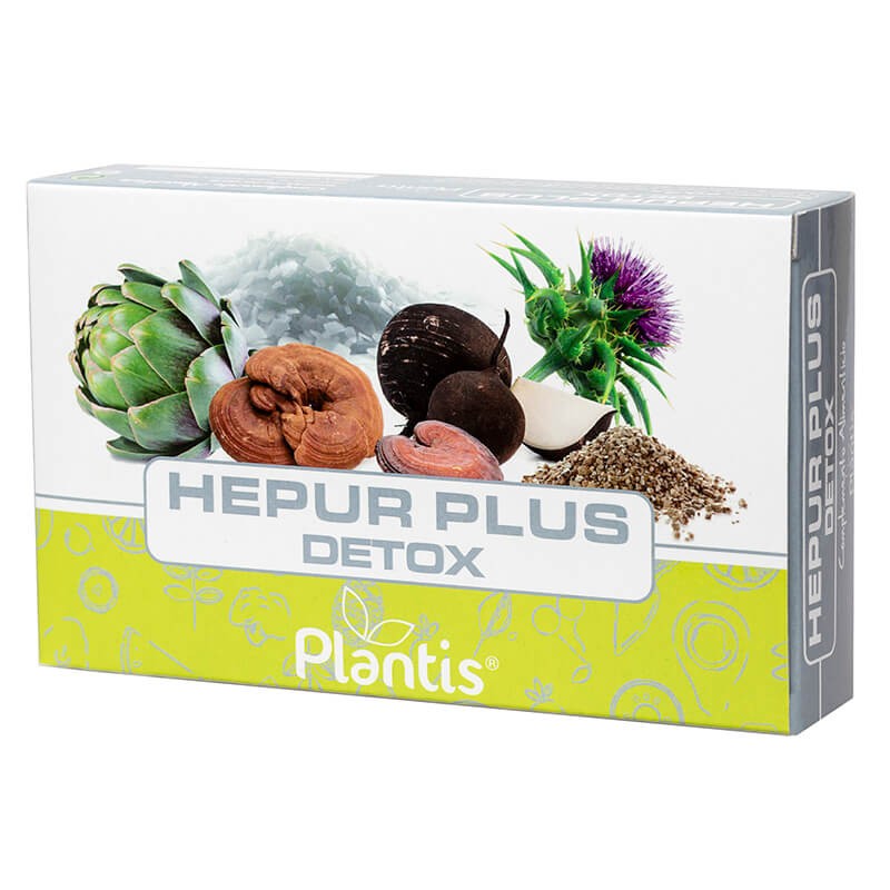 Детокс програма - Hepur Plus Detox Plantis® - 90 капсули