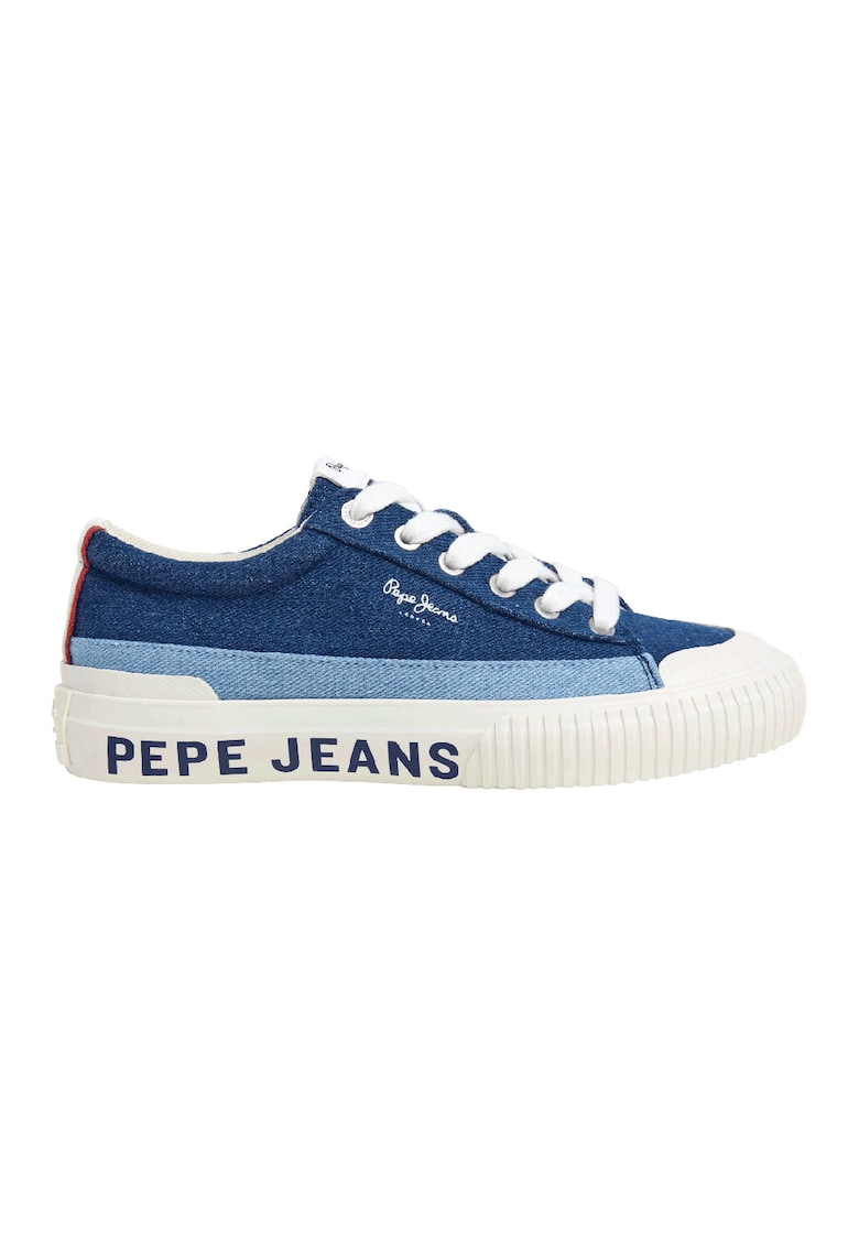 Кецове с лого Pepe Jeans London