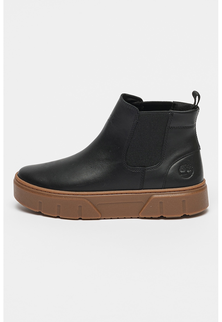 Кожени боти Laurel Court Chelsea с текстил Timberland