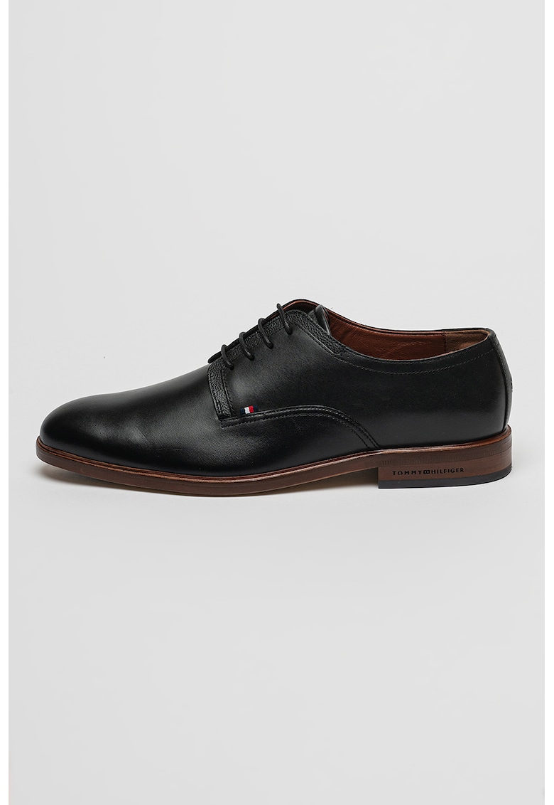 Кожени обувки Derby Tommy Hilfiger