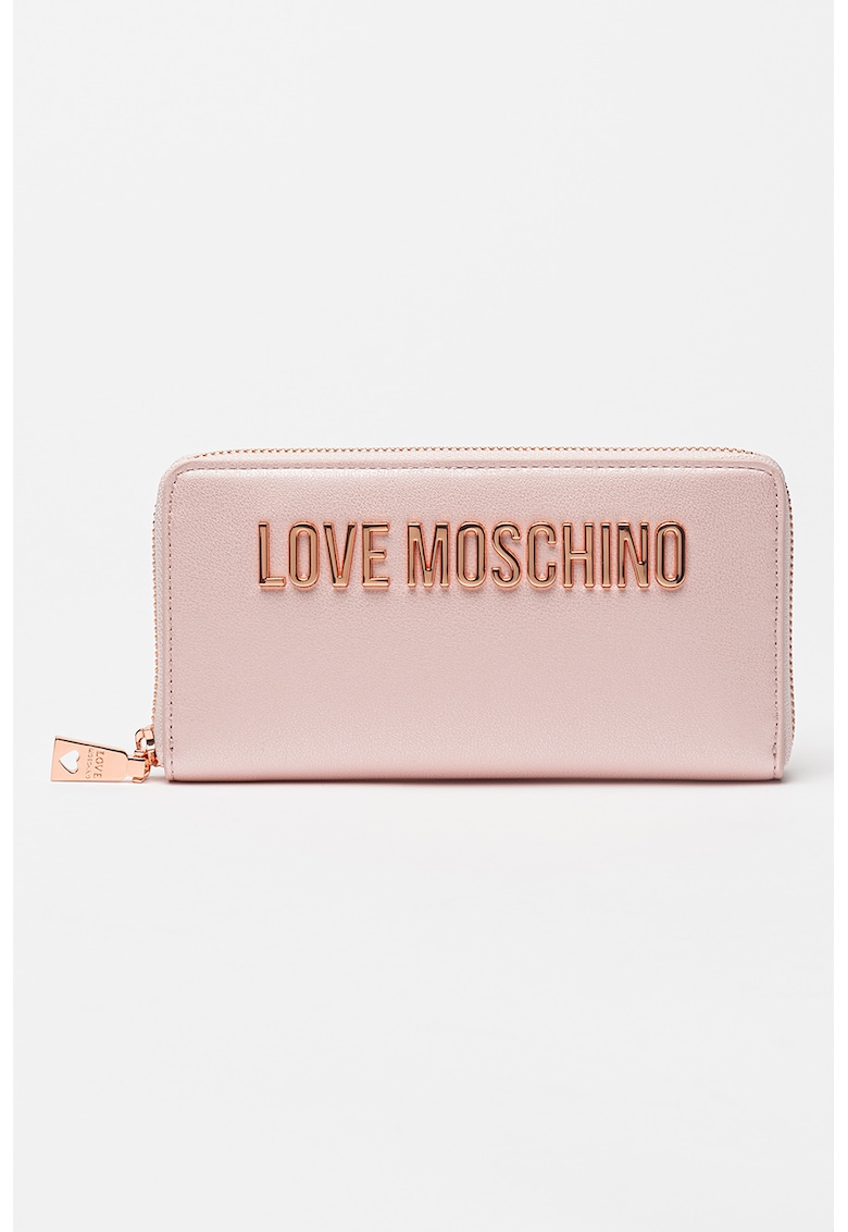 Портмоне от еко кожа с лого Love Moschino