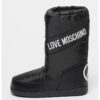 Текстилни ботуши с лого Love Moschino