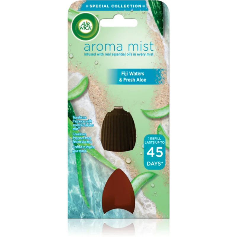 Air Wick Aroma Mist Fiji Water & Fresh Aloe пълнител за арома дифузери 20 мл.