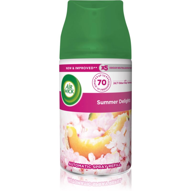 Air Wick Freshmatic Summer Delights ароматизатор за въздух пълнител 250 мл.