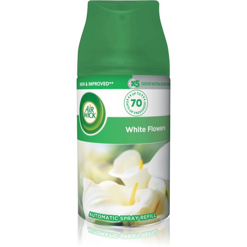 Air Wick Freshmatic White Flowers ароматизатор за въздух пълнител 250 мл.