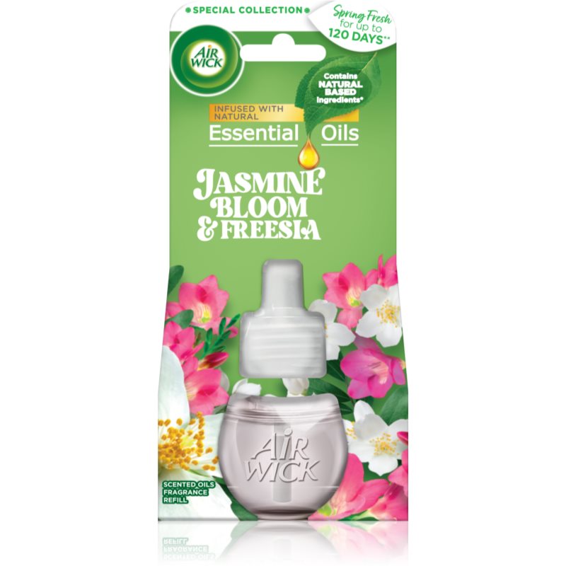 Air Wick Spring Fresh Jasmine Bloom & Freesia пълнител за арома дифузери 19 мл.