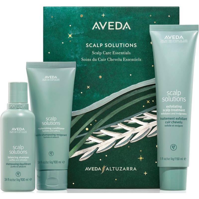 Aveda Holiday Scalp Solutions Exfoliating Essentials подаръчен комплект за коса без плътност