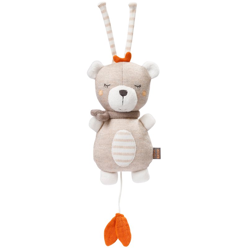 BABY FEHN fehnNATUR Musical Teddy контрастна играчка за окачане с мелодия 1 бр. на ниска цена