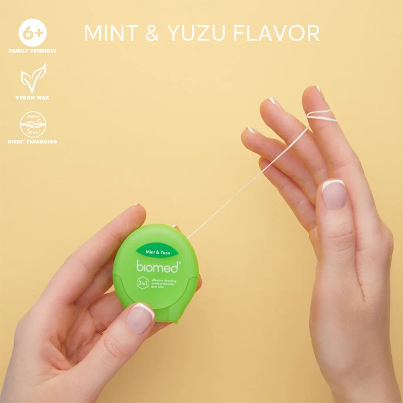 Biomed Dental Floss конец за зъби Mint and Yuzu 50 м на ниска цена