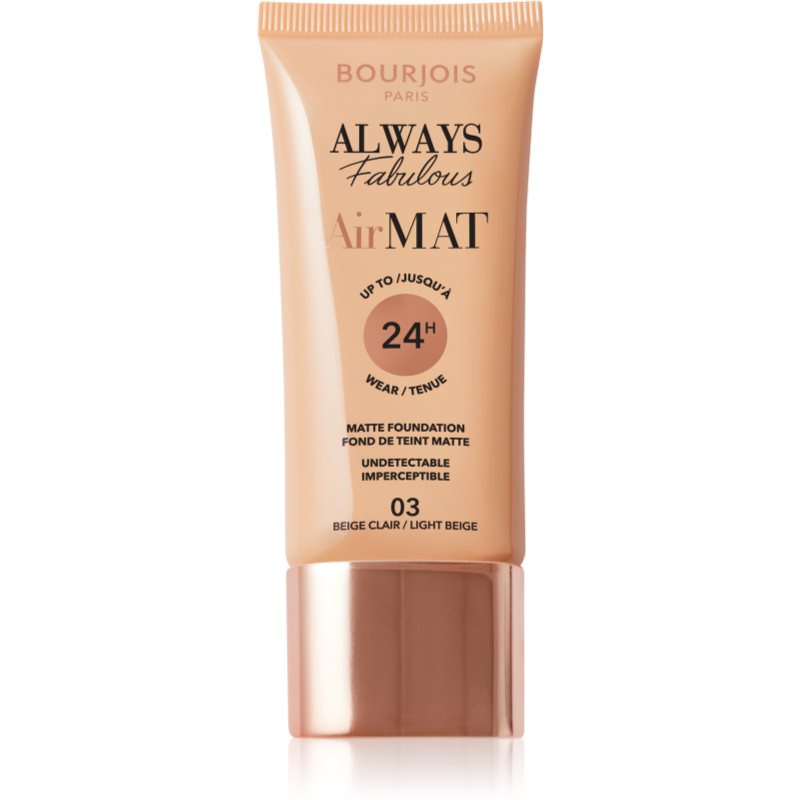 Bourjois Air Mat матиращ фон дьо тен цвят 03 Light Beige 30 мл.