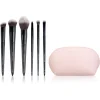 Brushworks Essentials Makeup Brush Set Complexion Комплект четки с чантичка на ниска цена