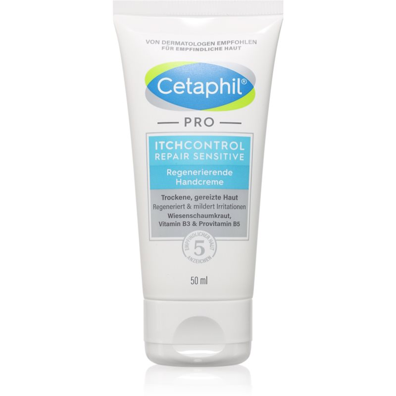 Cetaphil Pro ItchControl Sensitive регенериращ крем за ръце за чувствителна кожа 50 мл.