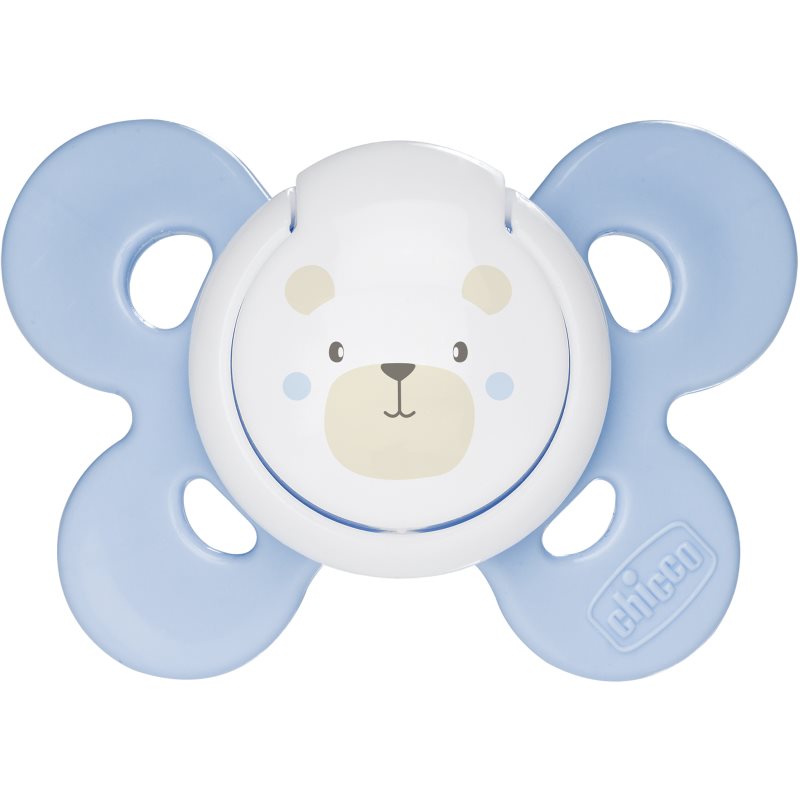 Chicco Physio Comfort 0-6 m биберон Bear 1 бр.