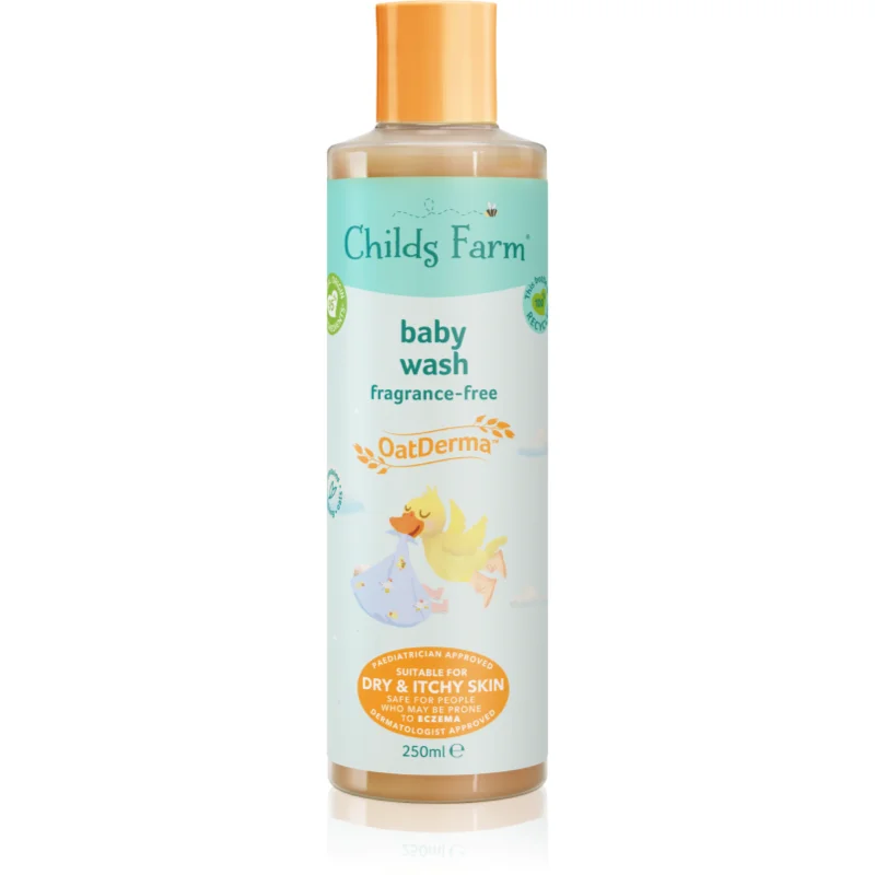 Childs Farm OatDerma Baby Wash миеща емулсия без парфюм за деца 250 мл.