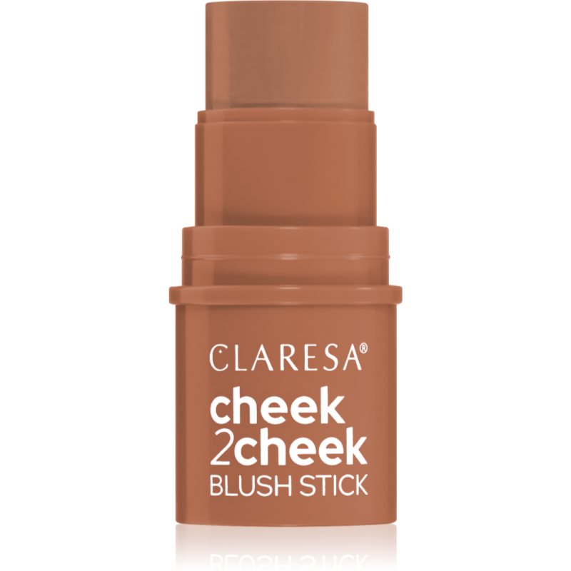 Claresa Cheek 2 Cheek бронзър-крем в стик цвят 01 Neutral Sand 6 гр.