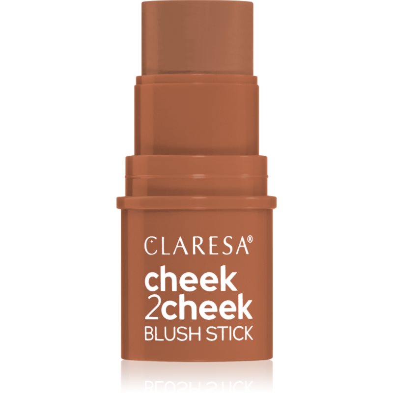 Claresa Cheek 2 Cheek бронзър-крем в стик цвят 02 Milk Choco 6 гр.