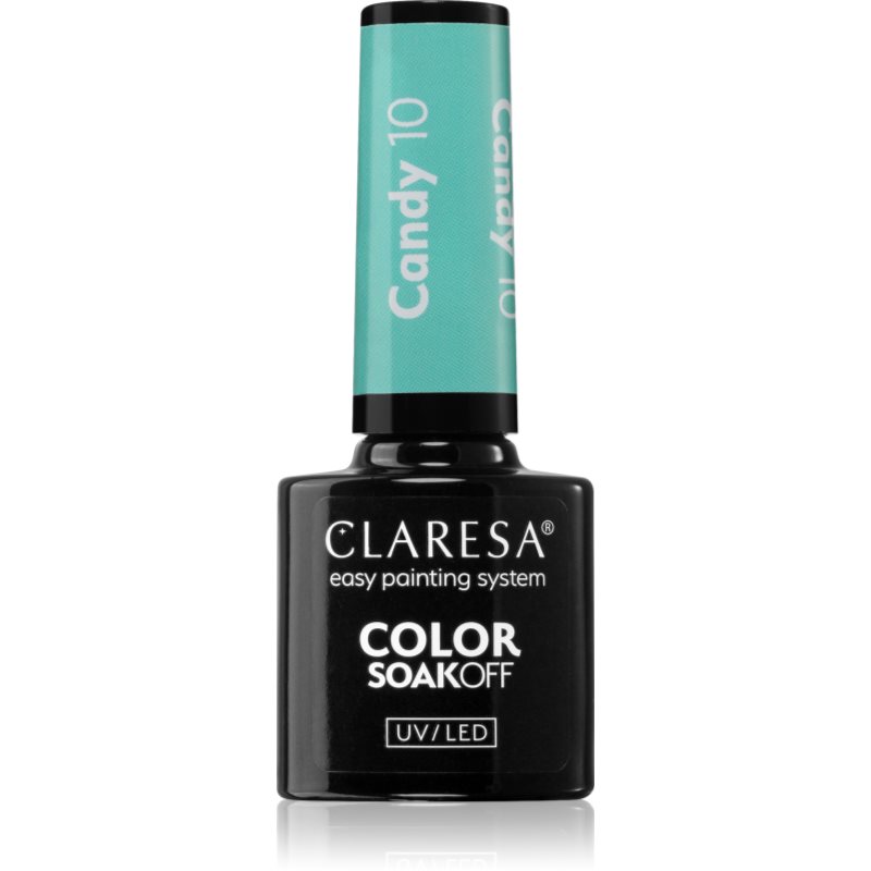 Claresa SoakOff UV/LED Color Candy гел лак за нокти цвят 10 5 гр.