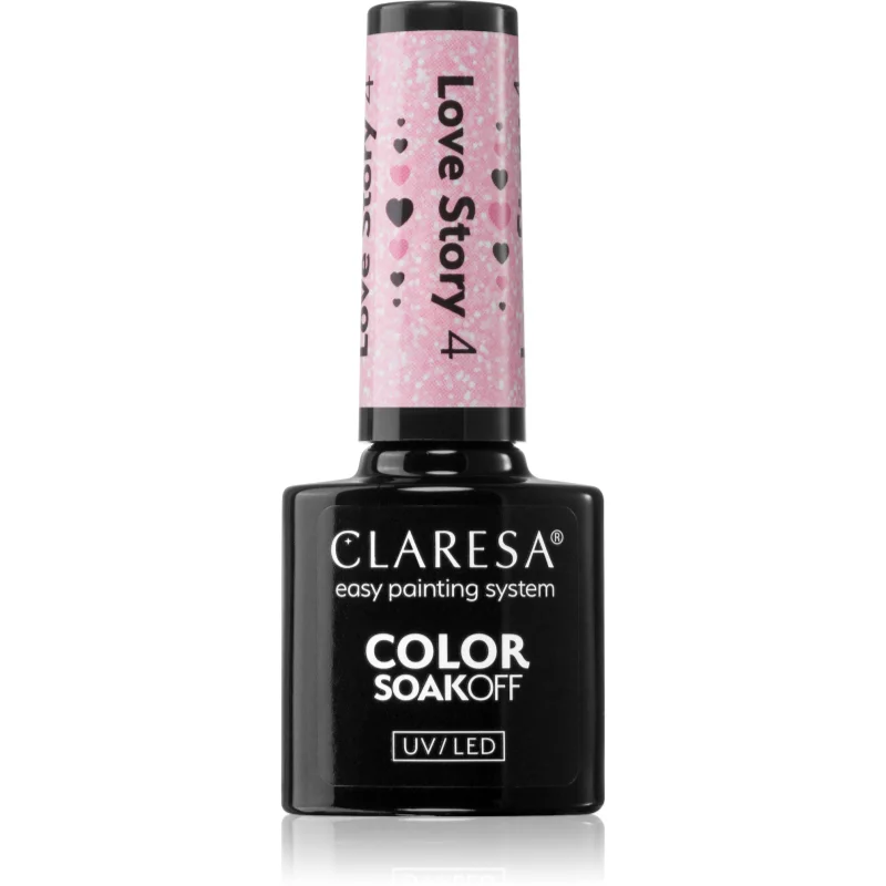 Claresa SoakOff UV/LED Color Love Story гел лак за нокти цвят 4 5 гр.