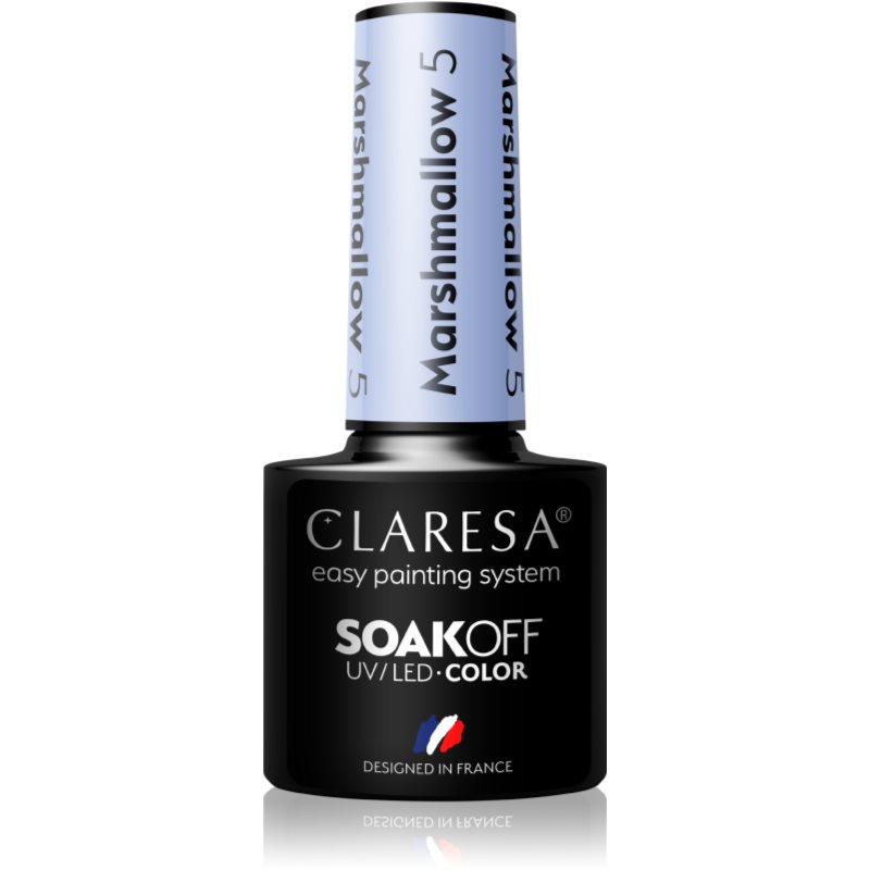 Claresa SoakOff UV/LED Color Marshmallow гел лак за нокти цвят 5 5 гр. на ниска цена