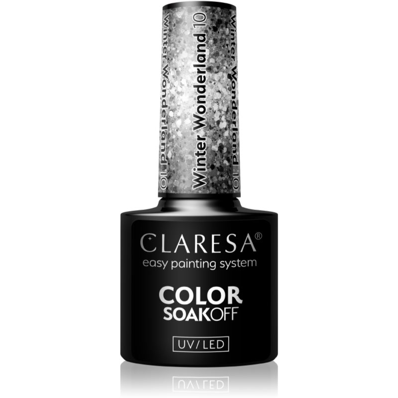 Claresa SoakOff UV/LED Color Winter Wonderland гел лак за нокти цвят 10 5 гр. на ниска цена