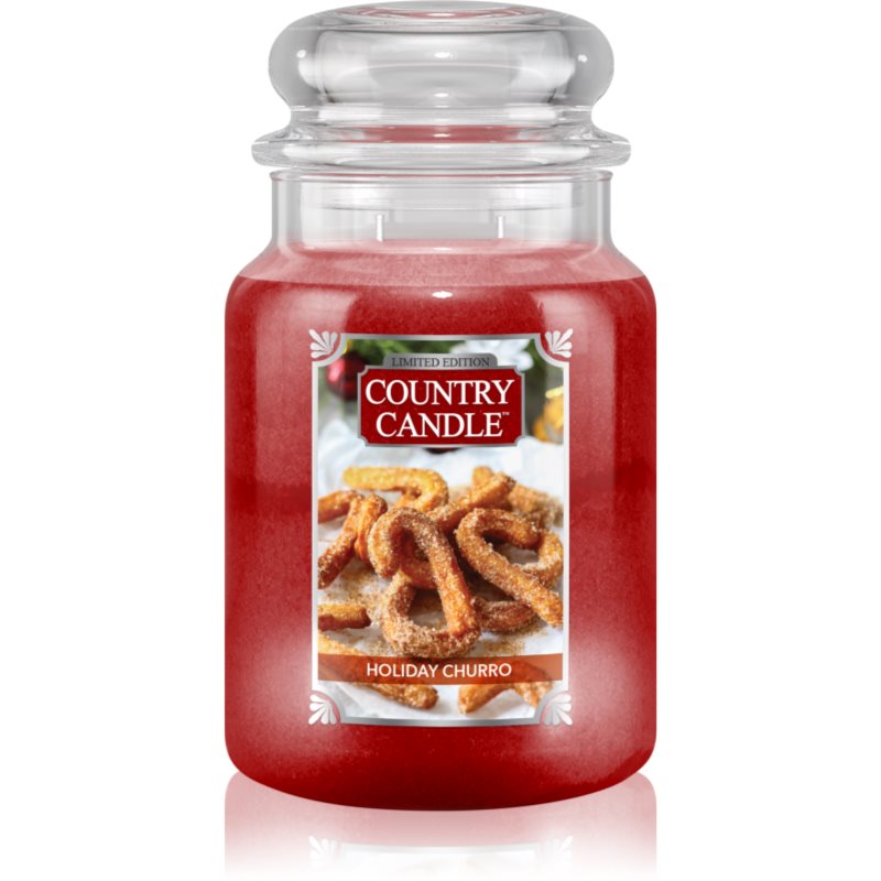 Country Candle Holiday Churro ароматна свещ 737 гр.