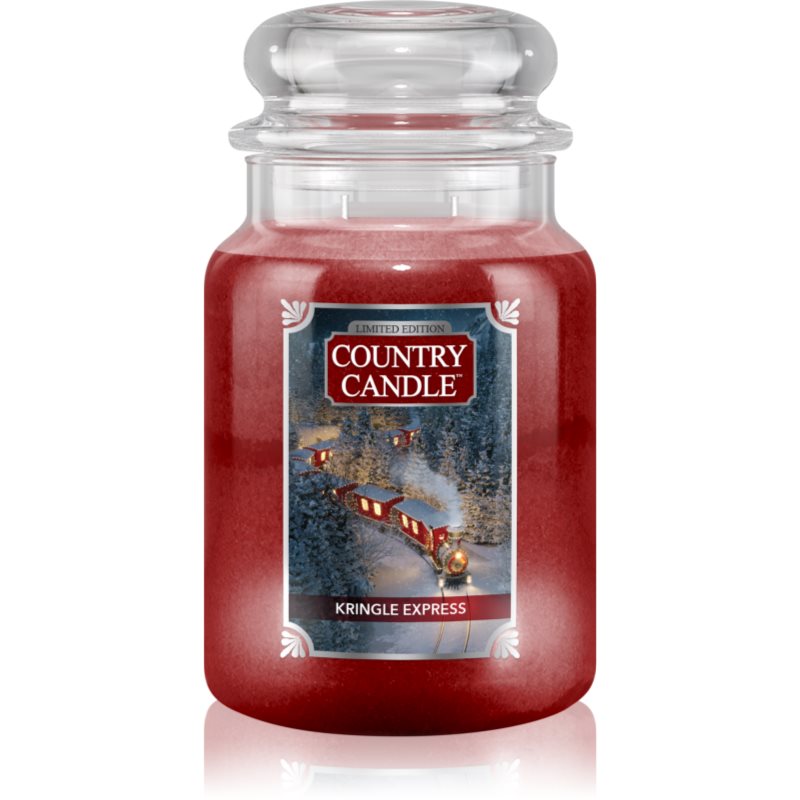 Country Candle Kringle Express ароматна свещ 737 гр.