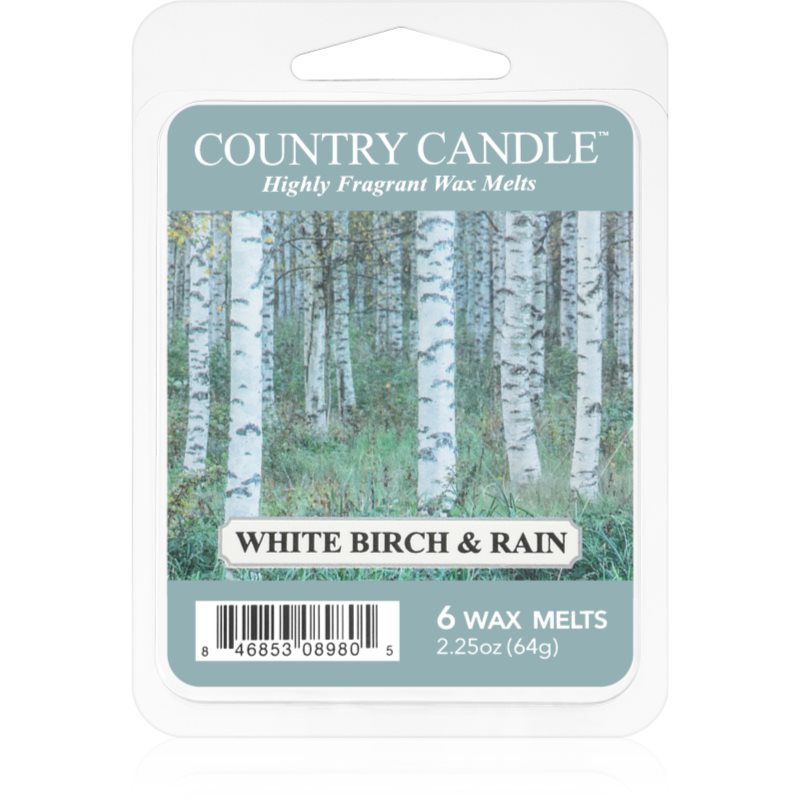 Country Candle White Birch & Rain восък за арома-лампа 64 гр.