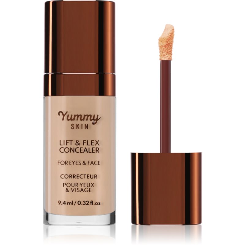 Danessa Myricks Beauty Yummy Skin Skin & Flex Concealer течен коректор с матиращ ефект цвят 4 - Light With Neutral Undertones 9.4 мл.