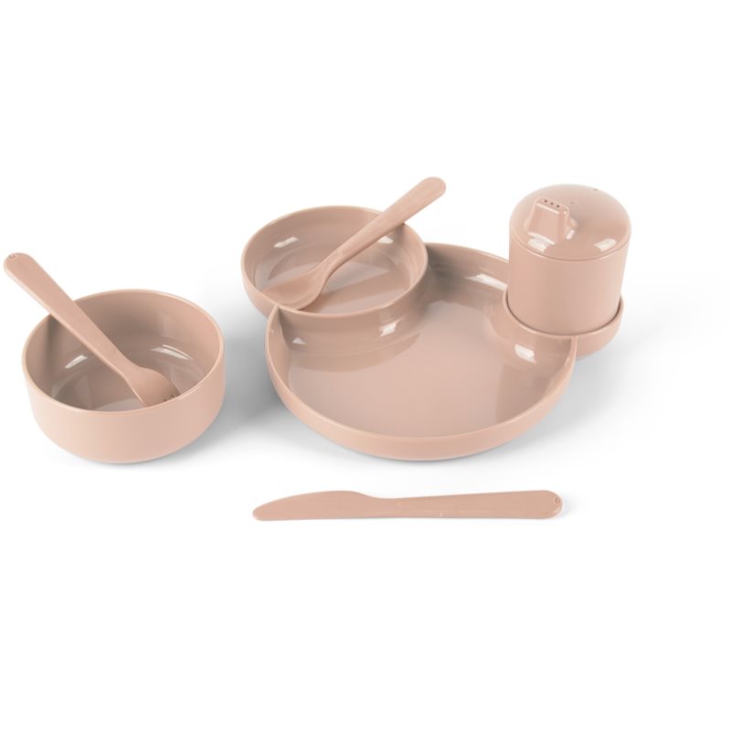 Dantoy Tiny Bio Dinner Giftset комплект за хранене Nude