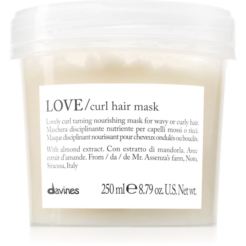 Davines Love Curl Hair Mask интензивна подхранваща маска за къдрава коса 250 мл.