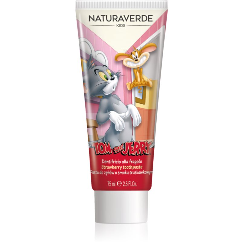 Disney Tom & Jerry Toothpaste паста за зъби за деца Strawberry 75 мл.