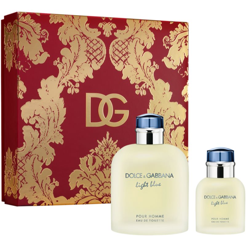 Dolce&Gabbana Light Blue Pour Homme EDT подаръчен комплект за мъже