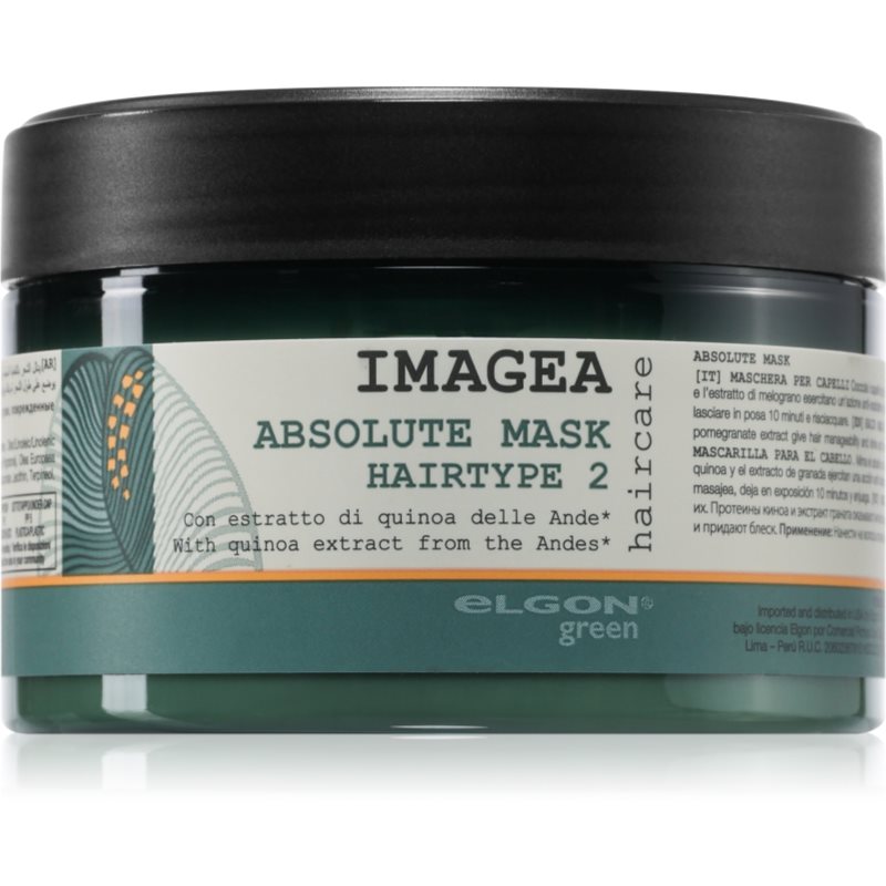 Elgon Green Imagea Absolute Mask маска за увредена коса 200 мл.