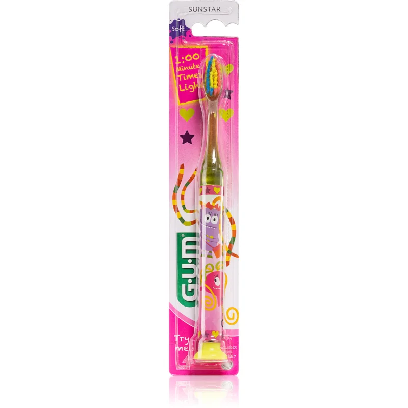 G.U.M Kids Toothbrush четка за зъби за деца със залепяща поставка 1 бр. на ниска цена