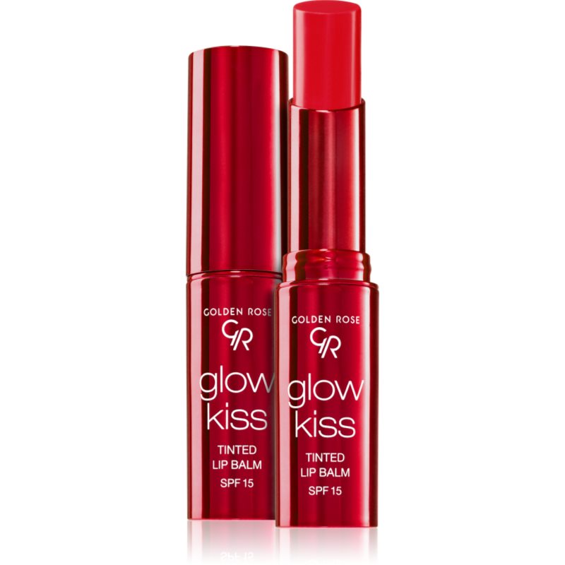 Golden Rose Glow Kiss тониращ балсам за устни SPF 15 цвят 05 Cherry Juice 3 гр.