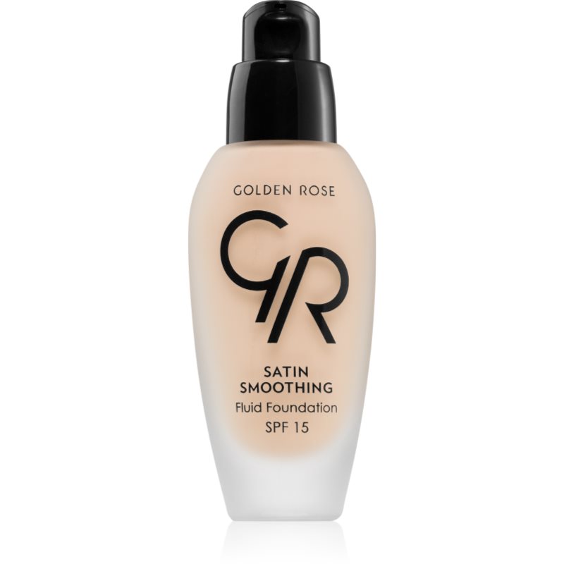 Golden Rose Satin Smoothing дълготраен течен фон дьо тен SPF 15 цвят 22 34 мл.