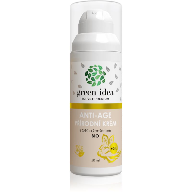 Green Idea Antiage natural cream with Q10 and ginseng крем за зряла кожа 50 мл.